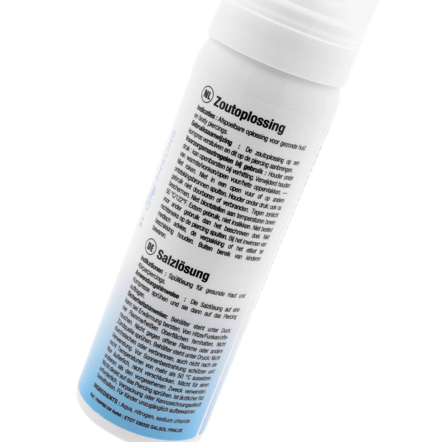 Zoutoplossingspray
