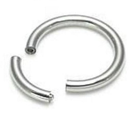 π Titanium 1,6 mm Segment Ring β Zilver